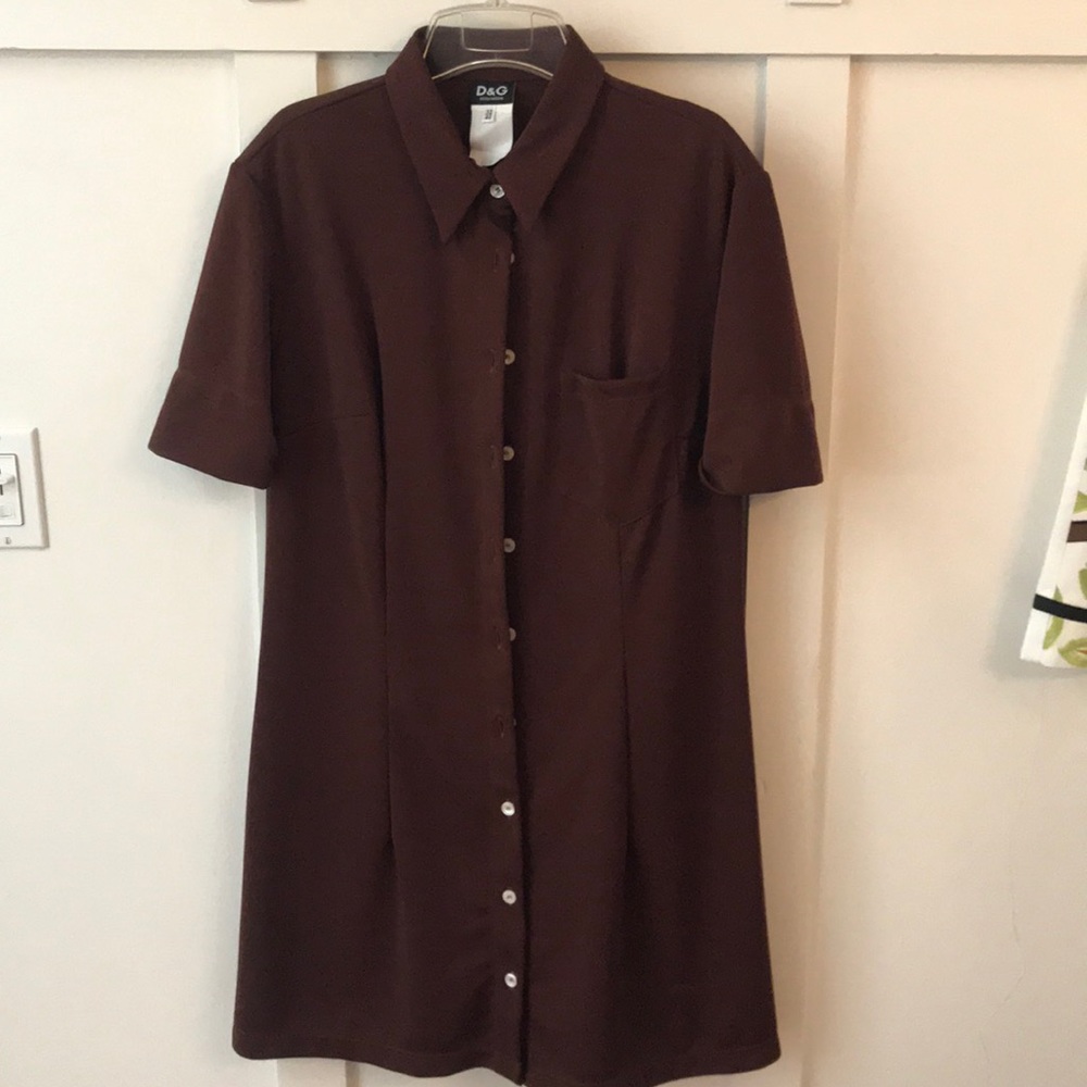 Dolce and Gabbana shirt dress